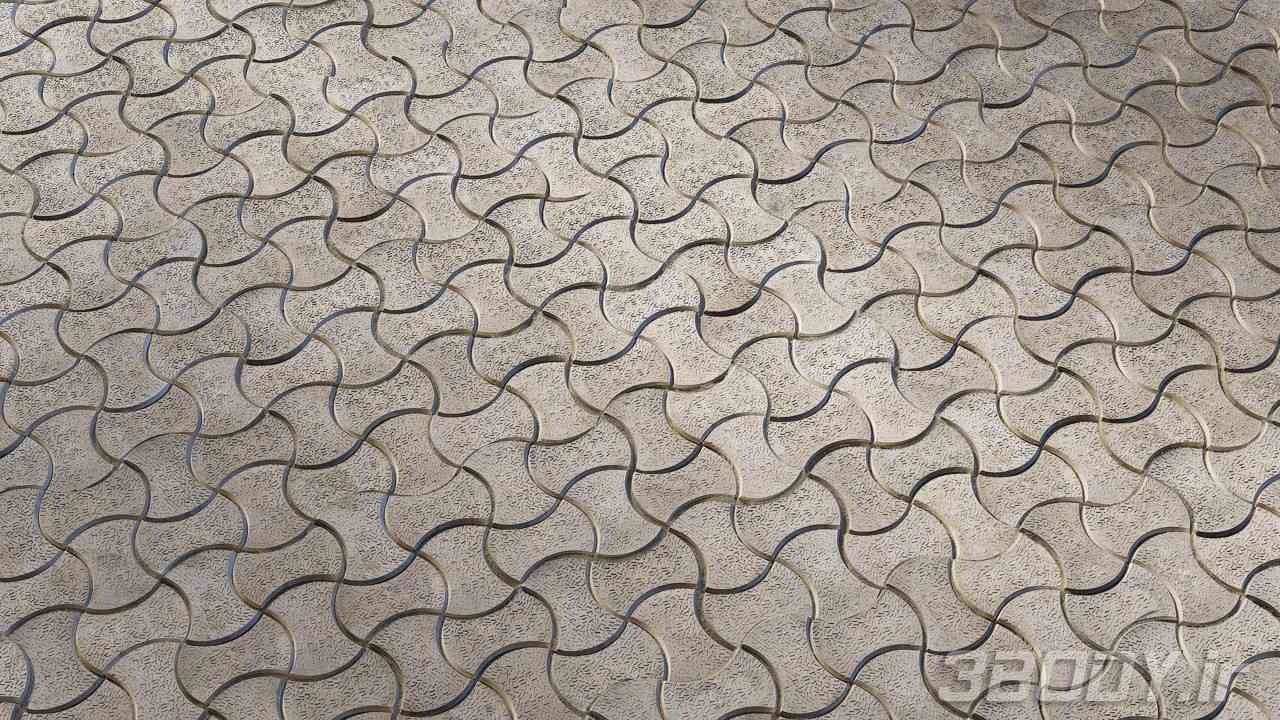 متریال سنگفرش concrete floor عکس 1